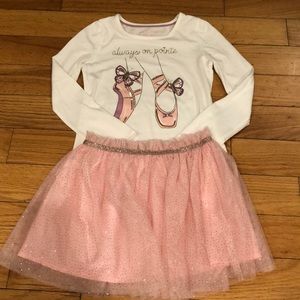 Girls Tutu & Shirt